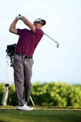 Jan. 10, 2013 - Honolulu, HI, USA - January 10, 2013: Scott Langley is the leader after the first round of the Sony Open at Waialae Country Club in Honolulu, HI. PGA Golf Herren Golf: Sony Open JAN 10 - ZUMAc04