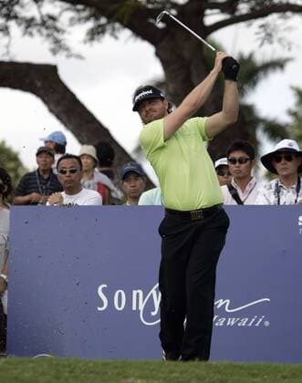 Jan. 10, 2013 - Honolulu, HI, USA - January 10, 2013: Steve LeBrun during the first round of the Sony Open at Waialae Country Club in Honolulu, HI. PGA Golf Herren Golf: Sony Open JAN 10 - ZUMAc04
