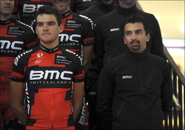 Greg Van Avermaet CYCLISME : BMC Switzerland - Presentation - Nazareth - 13 01 2013 PhotoXnews 