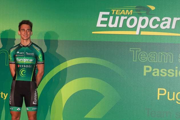 Bryan Coquard CYCLISME : Presentation de l equipe Europcar - Montigny le Bretonneux - 11 01 2013 PatrickPichon Panoramic 