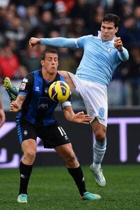 German Denis Atalanta, Hernanes Lazio.Roma - Rom, 13.01.2013 - Serie A 2012 2013 - Lazio Rom vs Atalanta Bergamo - andreaxstaccioli