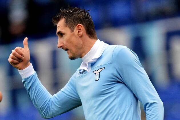 Miroslav Klose Lazio.Roma - Rom, 13.01.2013 - Serie A 2012 2013 - Lazio Rom vs Atalanta Bergamo - andreaxstaccioli