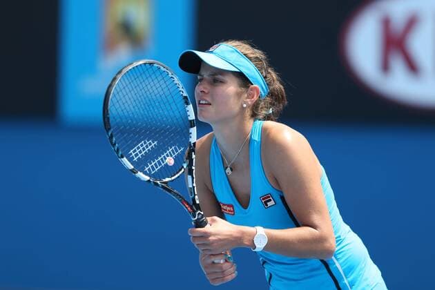 Julia Görges, GER, during first round of the 2013 Tennis Australian Open in Melbourne, 14 01 2013 -