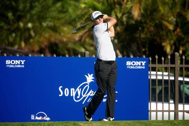 Jan. 13, 2013 - Honolulu, HI, USA - January 11, 2013: Morgan Hoffman during the second round of the Sony Open at Waialae Country Club in Honolulu, HI. PGA Golf Herren Golf: Sony Open JAN 11 - ZUMAc04