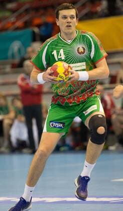 15.01.2013 SARAGOSSA Weissrussland - Südkorea (Korea) SIARHEI RUTENKA  MBI20130114_2644