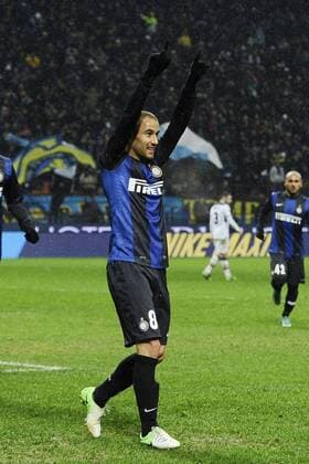 Milano 15 01 2013 - coppa Italia Inter Mailand - Bologna FC; Rodrigo Palacio 