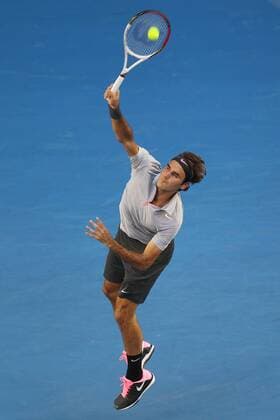 Roger Federer, SUI, during second round of the 2013 Tennis Australian Open in Melbourne, 17 01 2013 -