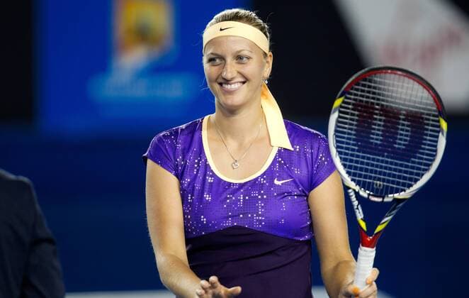 TENNIS - WTA, Australian Open 2012 MELBOURNE,AUSTRALIEN,17.JAN.13 - TENNIS - WTA Tennis Damen Tour, Grand Slam, Australian Open. Bild zeigt Petra Kvitova (CZE). 