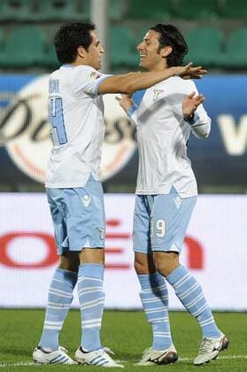 Sergio Floccari Lazio Goal celebration 19 1 2013 Football Calcio 2012 2013 Serie A US Palermo - Lazio Rom - fnozxinside