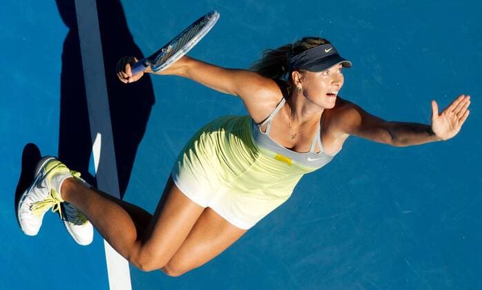 TENNIS - WTA, Australian Open 2013 MELBOURNE,AUSTRALIEN,20.JAN.13 - TENNIS - WTA Tennis Damen Tour, Grand Slam, Australian Open. Bild zeigt Maria Sharapova (RUS). 