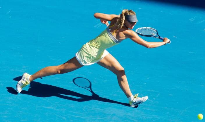 TENNIS - WTA, Australian Open 2013 MELBOURNE,AUSTRALIEN,20.JAN.13 - TENNIS - WTA Tennis Damen Tour, Grand Slam, Australian Open. Bild zeigt Maria Sharapova (RUS). 