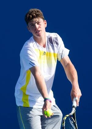 TENNIS - ATP, Australian Open 2012 MELBOURNE,AUSTRALIEN,20.JAN.13 - TENNIS - ATP Tennis Herren World Tour, Grand Slam, Australian Open, Junioren. Bild zeigt Maximilian Marterer (GER). 