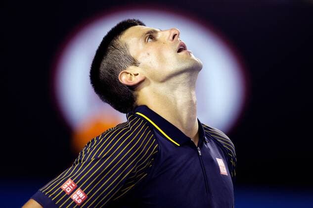 TENNIS - ATP, Australian Open 2013 MELBOURNE,AUSTRALIEN,20.JAN.13 - TENNIS - ATP Tennis Herren World Tour, Grand Slam, Australian Open. Bild zeigt Novak Djokovic (SRB). 