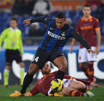 Fredy Guarin Inter, Daniele De Rossi Roma - Rom, Serie A, AS Rom vs Inter Mailand - andreaxstaccioli