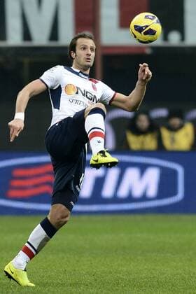 Milan 20 01 2013 - Serie A AC Milan - FC Bologna: Alberto Gilardino 
