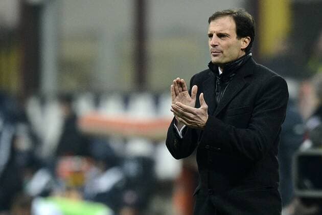 Milan 20 01 2013 - Serie A AC Milan - FC Bologna: Massimiliano Allegri 