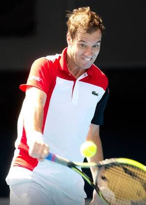 TENNIS - WTA, Australian Open 2012 MELBOURNE,AUSTRALIEN,21.JAN.13 - TENNIS - ATP Tennis Herren Tour, Grand Slam, Australian Open. Bild zeigt Richard Gasquet (FRA). 
