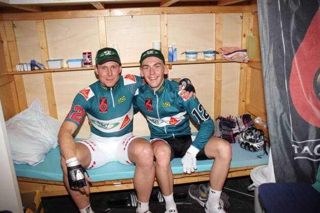 Robert Bartko, Theo Reinhardt, 102. Sechstagerennen, Nacht 1, 2013 Velodrom, Paul-Heyse-Strasse 26, 10407 Berlin 102. Berliner Sechstagerennen