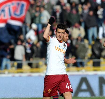 Football - soccer: Serie A, FC Bologna - AS Rom, Alessandro Florenzi esulta dopo il suo gol - xHOCHxZWEIx xItalyxPhotoxPressx 