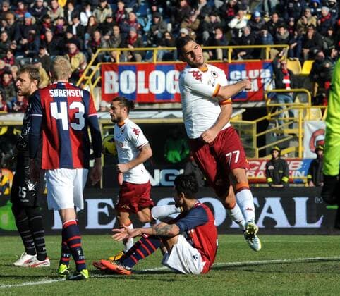 Football - soccer: Serie A, FC Bologna - AS Rom, Panagiotis Tachtsidis dopo - xHOCHxZWEIx xItalyxPhotoxPressx 