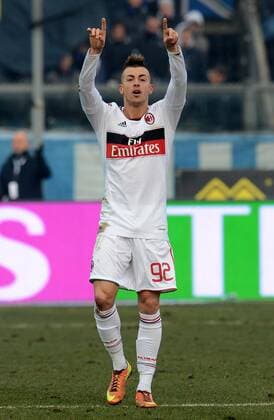 Football - soccer: Serie A, Atalanta Bergamo - AC Mailand, stephan el shaarawy - xHOCHxZWEIx xItalyxPhotoxPressx 