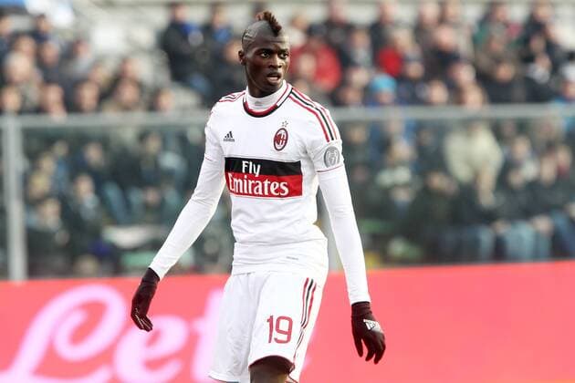 M Baye Niang Milan.Bergamo 27 01 2013 Stadio Atleti Azzurri d Italia .Football Calcio Serie A 2012 13.Atalanta Bergamo vs AC Milan. PaoloxNucci