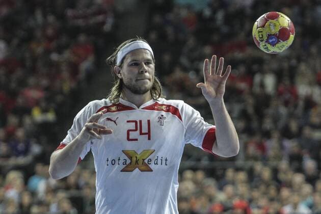 Spanien, Barcelona, Palau Sant Jordi, Finale, Spiel um Platz 1 , Spanien - Dänemark, Mikkel Hansen (DK)