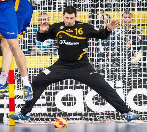 27.01.2013, Palau Sant Jordi, Barcelona, ESP, IHF, Handball Weltmeisterschaft der Herren, Finale, Spanien vs Dänemark, im Bild Arpad Sterbik (ESP)