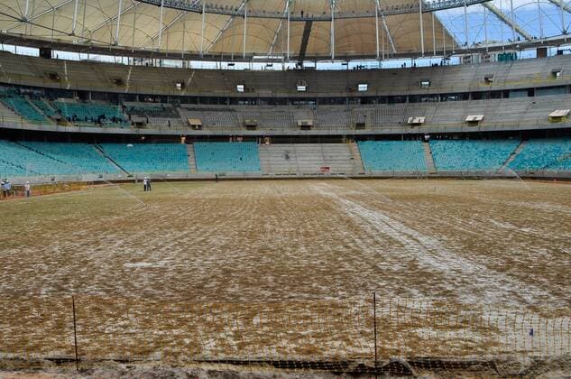 Arena Fonte Nova in Salvador da Bahia. Spielort der WM 2014 in Brasilien. Salvador BA, Brasil 29 01 2013. x(2113)xMauroxAkinxNassorx xFotoax  (14005)
