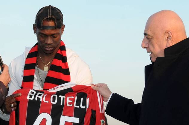 MARIO BALOTELLI E ADRIANO GALLIANI