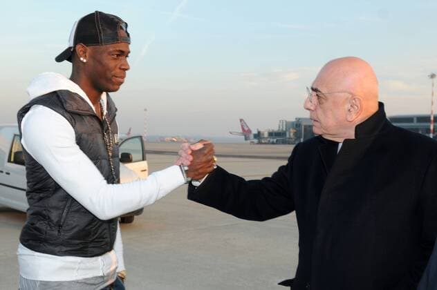 MARIO BALOTELLI E ADRIANO GALLIANI