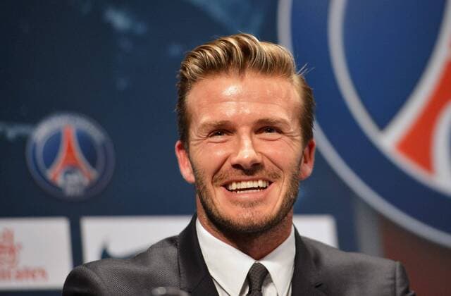 David Beckham - Neuzugang bei FC Paris St. Germain - 31 01 2013 AnthonyBIBARD FEP Panoramic 