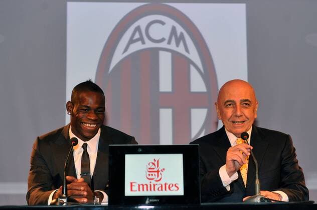MARIO BALOTELLI E ADRIANO GALLIANI