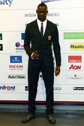 Db Milano 01 02 2013 - presentazione nuovo acquisto AC Milan Mario Balotelli foto Daniele Buffa Image Sport nella foto: Mario Balotelli 