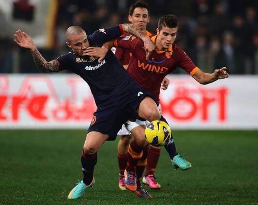 David Nainggolan Cagliari, Erik Lamela Roma Calcio 2012 2013 Serie A Roma Vs Cagliari Insidefoto andreaxstaccioli