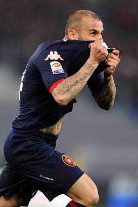 Francesco Pisano Cagliari 01 02 2013 2012 2013 AS Roma vs Cagliari Calcio - AntoniettaxBaldassarre