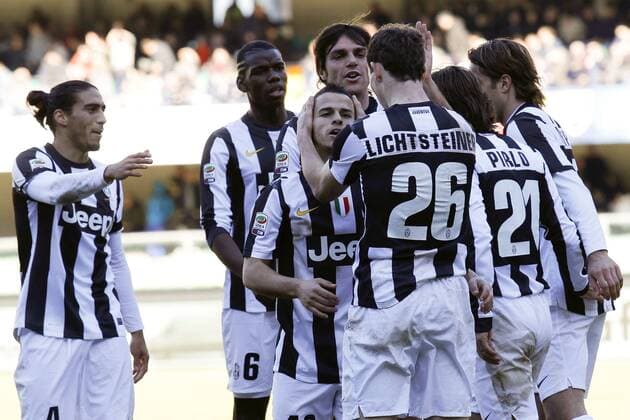 Stephan Lichtsteiner Juventus 0-2.Goal celebration - Serie A - Chievo Verona - Juventus Turin - MarcoxBertorello