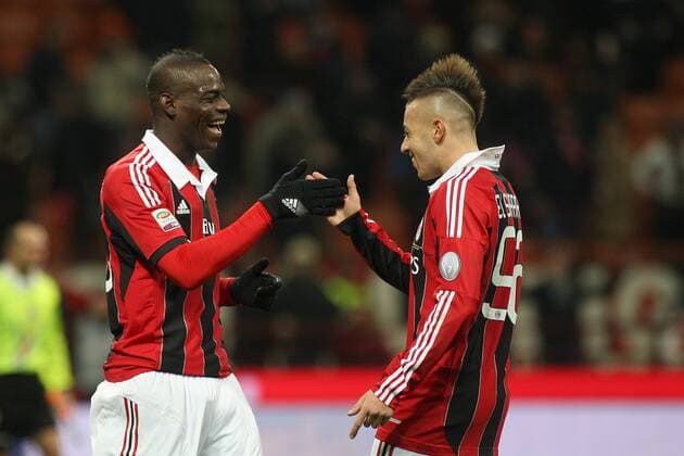 MARIO BALOTELLI, STEPHAN EL SHAARAWY