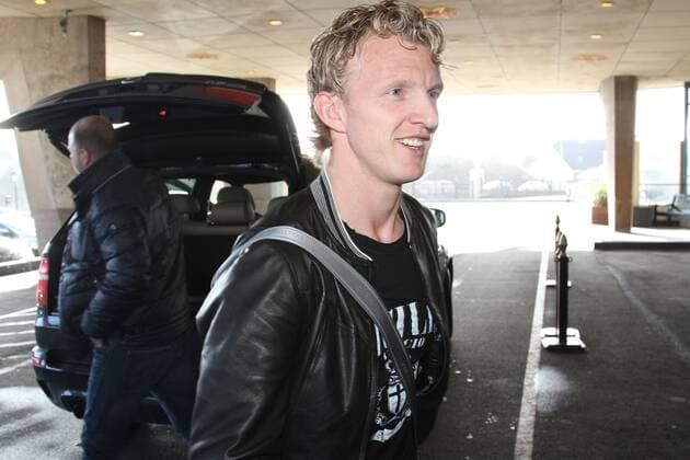 Dirk Kuyt Arrival Dutch team Arrival Dutch team 2013 xVIxJaapxHoekxIVx 1372682