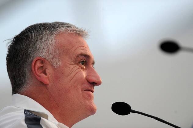 Didier Deschamps (Coach France) PK Nationalteam Frankreich - 04 02 2013 NxLeGouicxFEPxPanoramic 