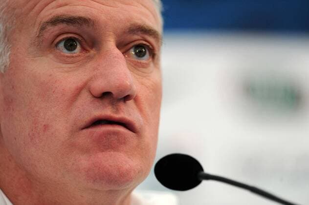 Didier Deschamps (Coach France) PK Nationalteam Frankreich - 04 02 2013 NxLeGouicxFEPxPanoramic 