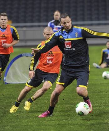 Zlatan Ibrahimovic (SWE) - Training - KPkod 08002 