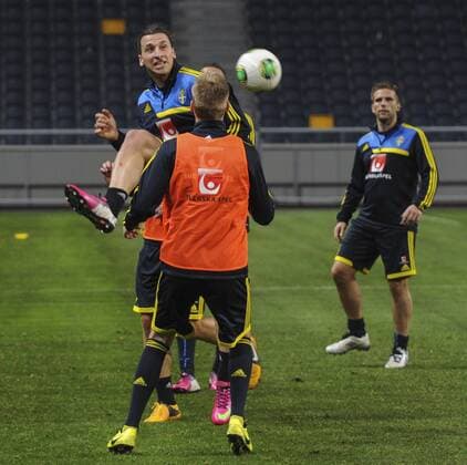 Zlatan Ibrahimovic (SWE) - Training - KPkod 08002 