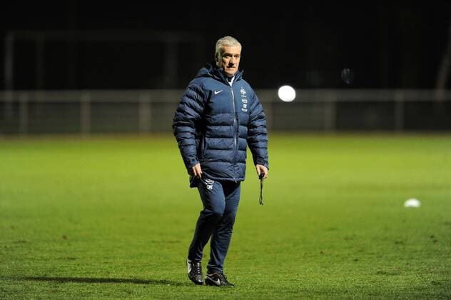 Didier Deschamps (Trainer Training Nationalteam Frankreich NLeGouicxFEPxPanoramic 