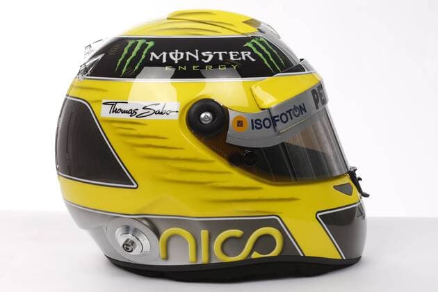 Formule 1: Test Jerez 05 02 2013 NICO ROSBERG (GER) - MERCEDES F1W04 - AMBIANCE PORTRAIT HELMET Formule 1 : Essais Jerez - 05 02 2013 GillesLevent PanoramiC 