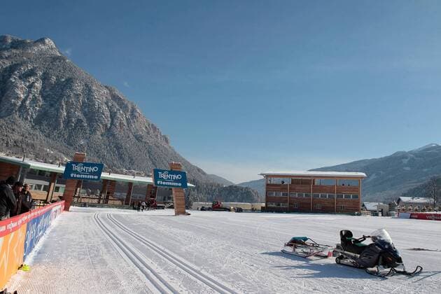13.02.2013, Langlaufzentrum Lago di Tesero, Val di Fiemme, ITA, FIS Weltmeisterschaften Ski Nordisch, im Bild Uebersicht des Langlaufzentrums Lago di Tesero