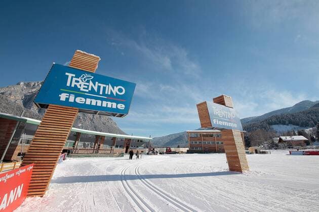 13.02.2013, Langlaufzentrum Lago di Tesero, Val di Fiemme, ITA, FIS Weltmeisterschaften Ski Nordisch, im Bild Uebersicht des Langlaufzentrums Lago di Tesero