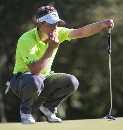February 14, 2013: Luke Donald competes in the PGA Golf Herren Northern Trust Open held at Riviera Golf Course in Pacific Palisades, California. GOLF: FEB 14 PGA Golf Herren - Northern Trust Open - Round 01 Icon20217228 EDITORIAL USE ONLY