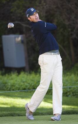 February 14, 2013: Matt Kuchar competes in the PGA Golf Herren Northern Trust Open held at Riviera Golf Course in Pacific Palisades, California. GOLF: FEB 14 PGA Golf Herren - Northern Trust Open - Round 01 Icon20217237 EDITORIAL USE ONLY