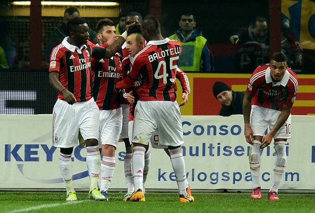 IPP20130224 Football - soccer: Serie A, Inter Mailand - AC Mailand, stefan el shaarawy 0-1 xHOCHxZWEIx xItalyxPhotoxPressx 